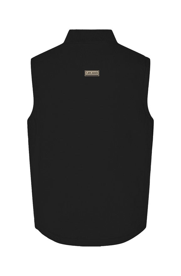 &amp;#39;I AM OASIS&amp;#39; Insulated Canvas Workwear Bodywarmer 