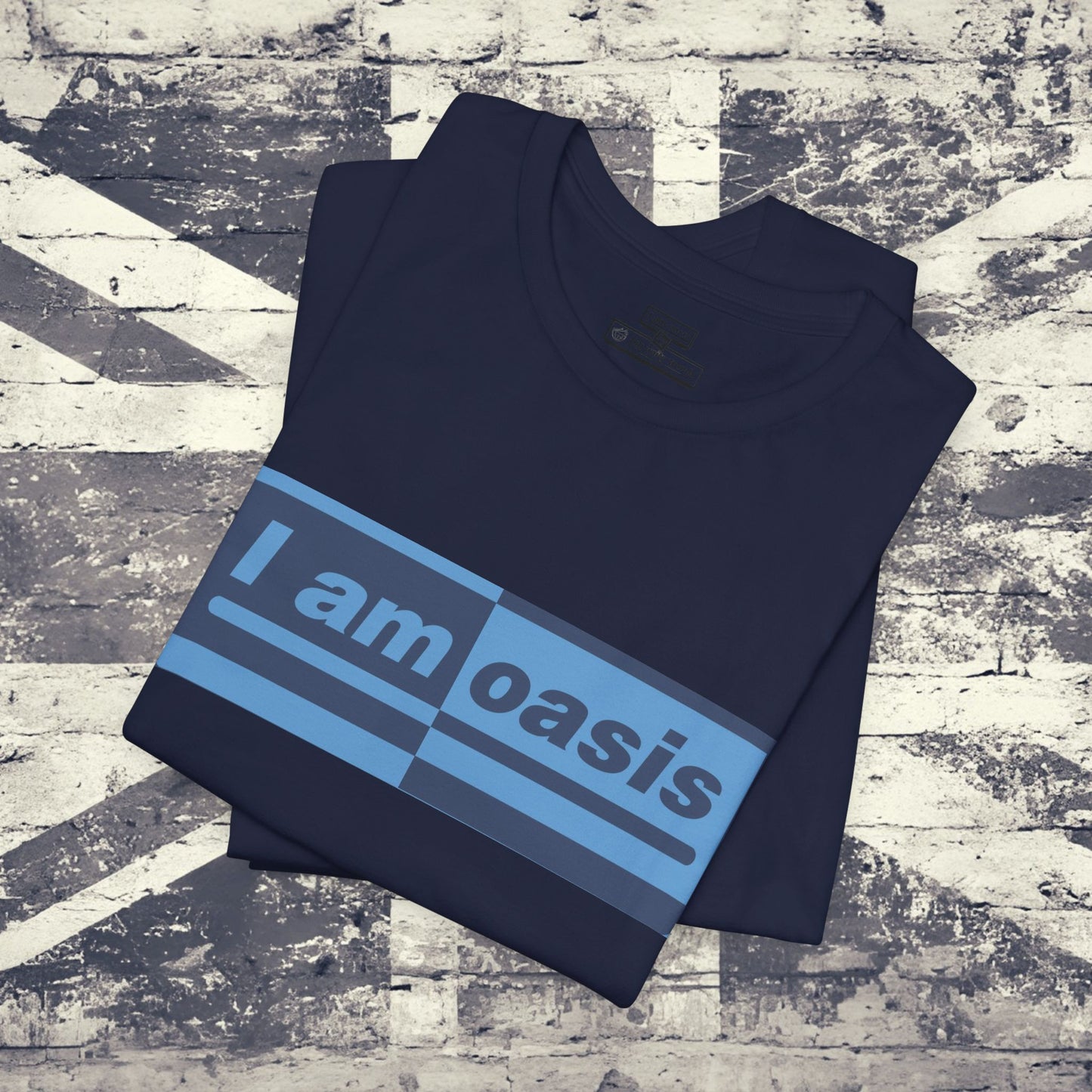 'I AM OASIS' Classic T-shirt – 50/50 Logo – 9 Brand Colours - Premium Cotton