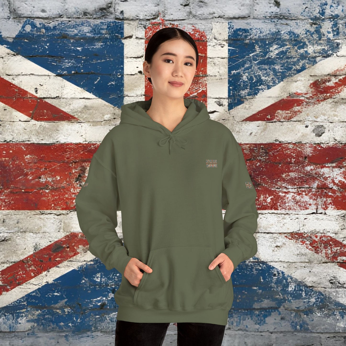 'I AM OASIS' Classic Hoody with Special Edition Union Jack OG Logo Set