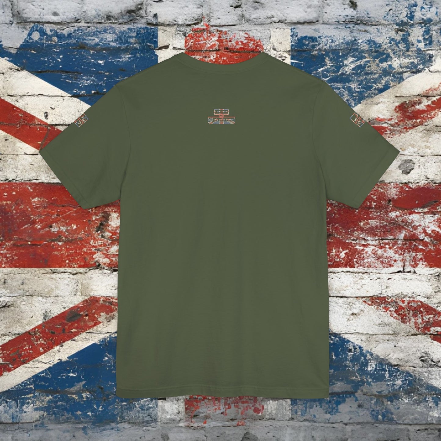 'I AM OASIS' Classic T-Shirt with large front Union Jack OG Logo Set