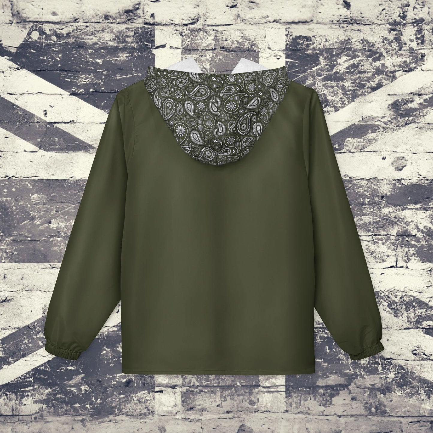 'I AM OASIS' Waterproof Hooded Jacket with Paisley & OG Logo Set (Brand Colours)
