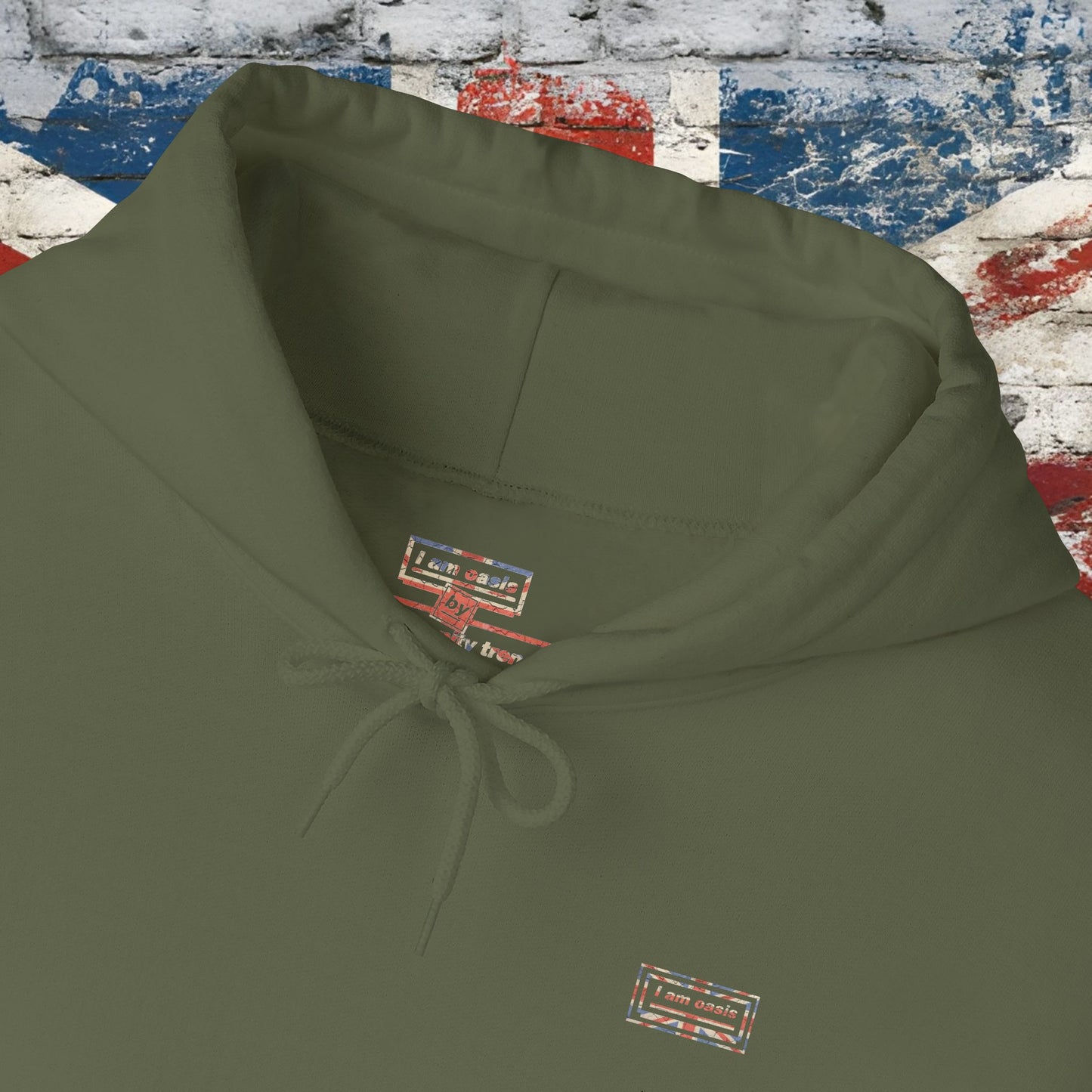 'I AM OASIS' Classic Hoody with Special Edition Union Jack OG Logo Set