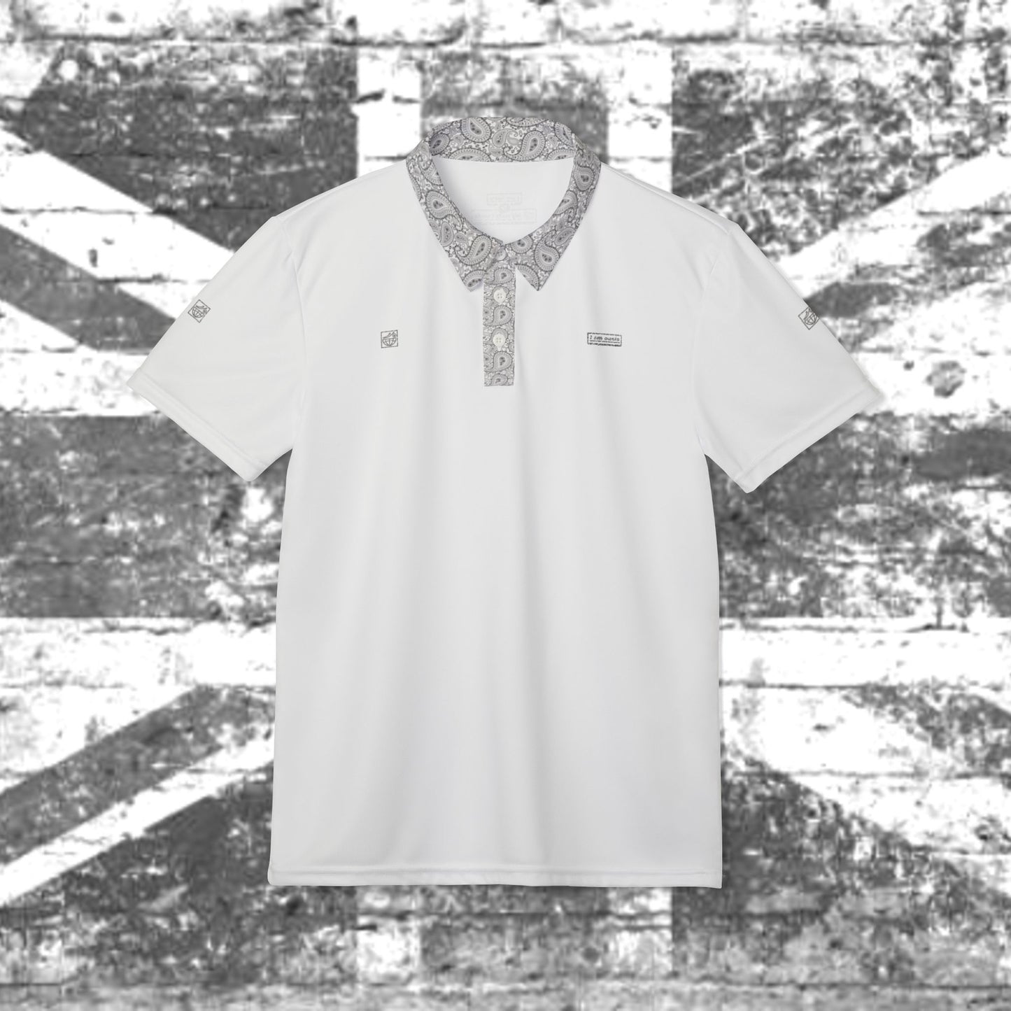 'I AM OASIS' Polo T-shirt with Special Edition Paisley Collar & Paisley OG Logo Set