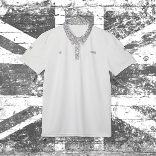 'I AM OASIS' Polo T-shirt with Special Edition Paisley Collar & Paisley OG Logo Set