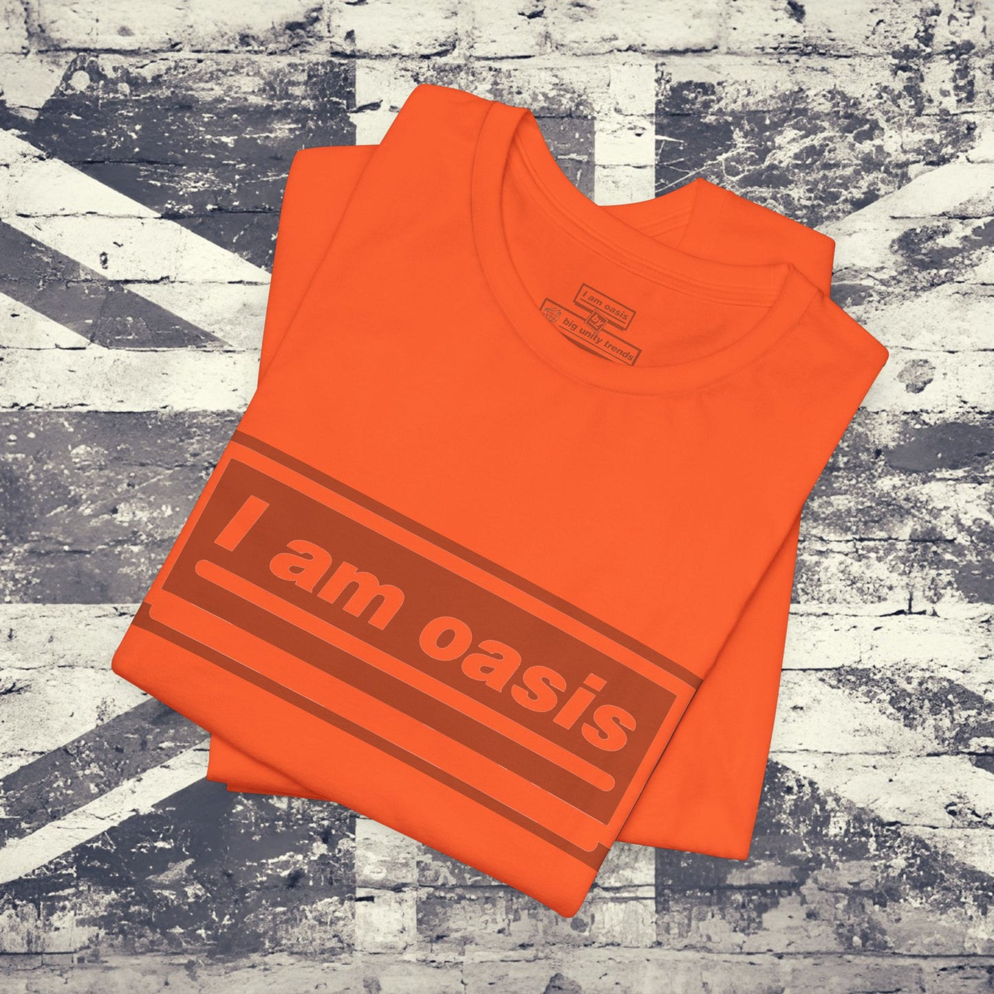 'I AM OASIS' Classic T-Shirt with Colour Matching OG Logo Set (9 Brand Colours)
