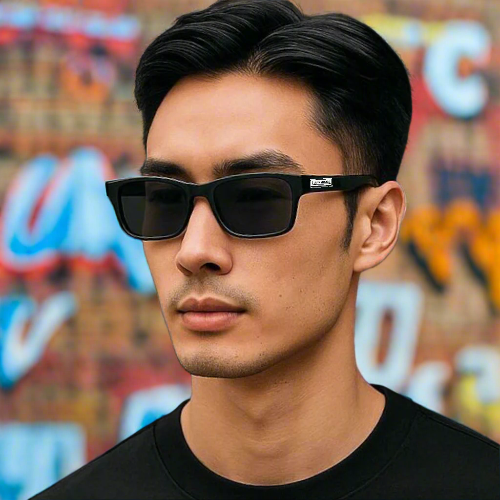 'I AM OASIS' Swagger Sunglasses in Brand Colours with matching Logos